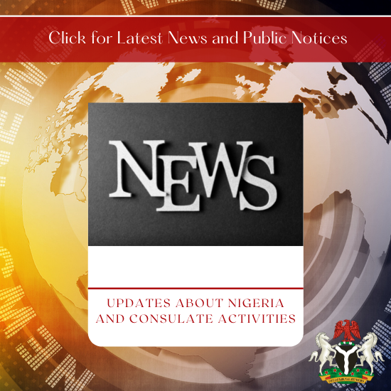 Nigeria Consulate, Atlanta USA news-side Official/Diplomatic Visa  